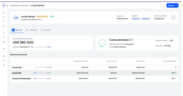 Centralización de facturas